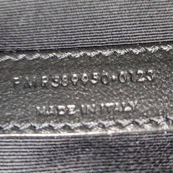 YSL Niki Large Crinkled Calf Shopper Tote Bag- Almost NEW w/ black on black HW - Picture 16 of 17